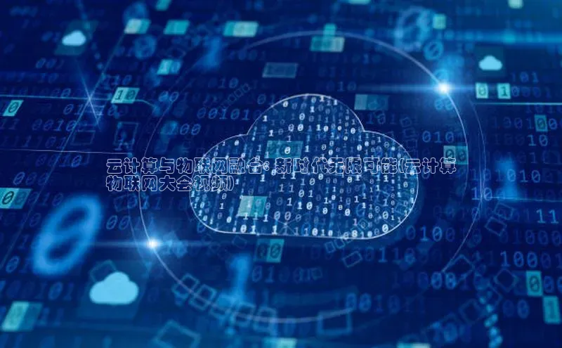 杏悦vip登录入口神思电子云计算与物联网融合: 新时代无限可能(云计算
物联网大会视频)