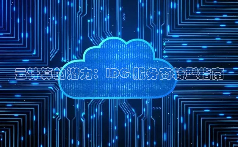 杏悦登陆路线百度智能门户云计算的潜力：IDC 服务商转型指南