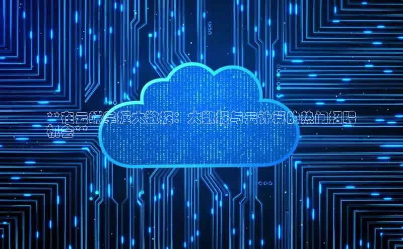 杏悦app下载官网最新版本更新内容度小满支付**在云端掌握大数据：大数据与云计算的热门招聘
机会**